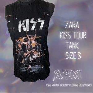 Zara Kiss Tank Size S